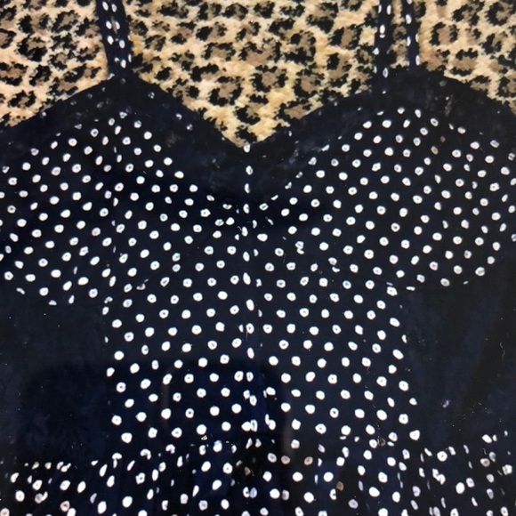 BOHEMIAN CAMISOLE DRESS LACE CUT-OUT DETAIL - Picture 2 of 4